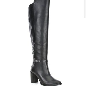 NWT Over the knee tall heeled boots Antonio Melani